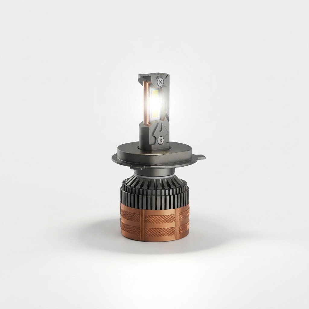 چراغ LED جلو MPS P8 - 80 وات (H4)