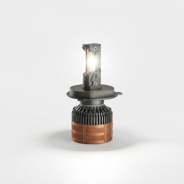 چراغ LED جلو MPS P8 - 80 وات (H4)