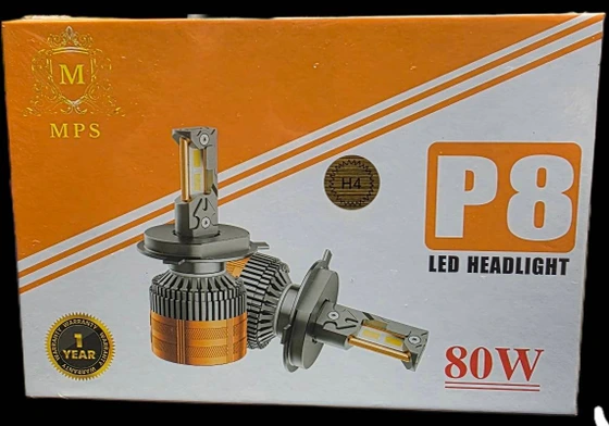 چراغ LED جلو MPS P8 - 80 وات H7)