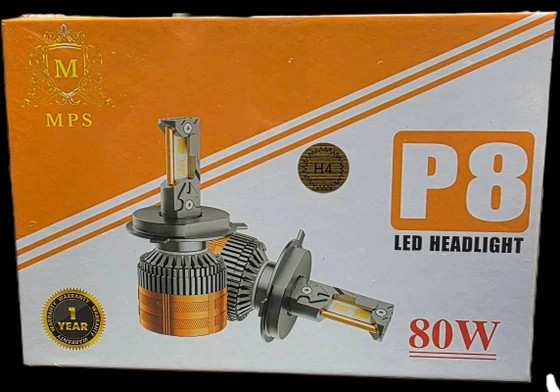 چراغ LED جلو MPS P8 - 80 وات H7)