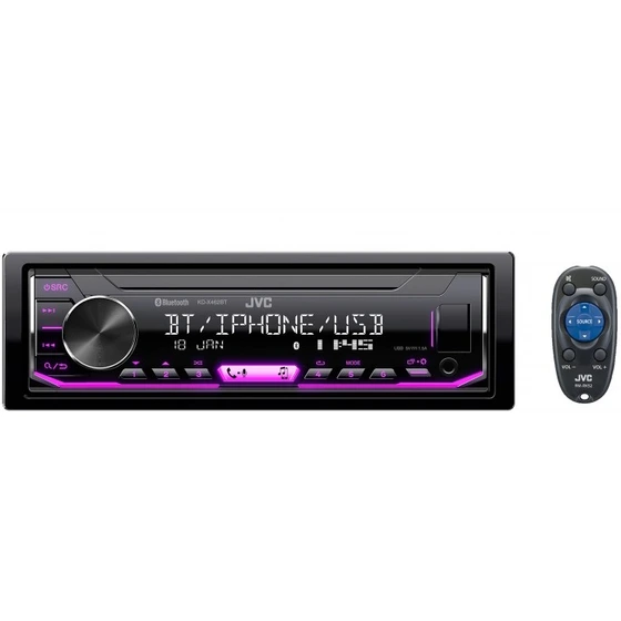 پخش خودرو جی وی سی مدل KD-X462BT با بلوتوث